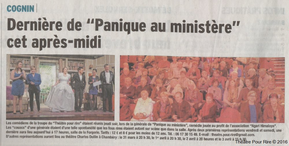 Générale le 3.03.2016