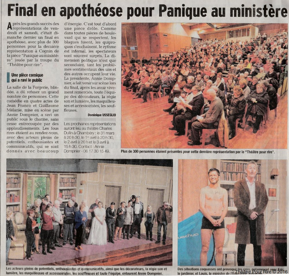 Le final le 6.03.2016